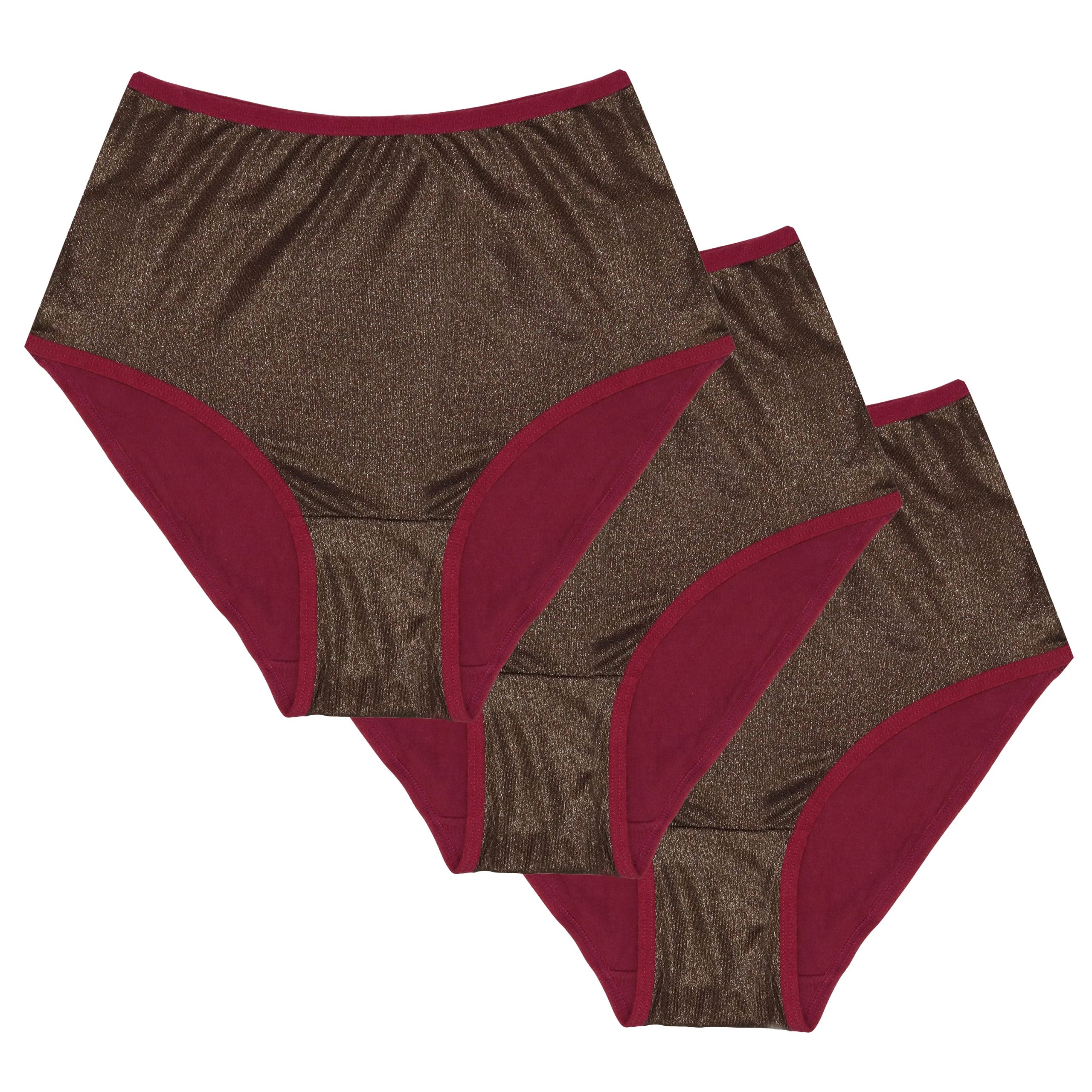 Gemsli 3319 Shimmer Front 3 Pack Briefs